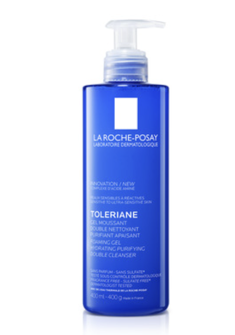 Toleriane Gel Moussant Purifiant Apaisant Double Nettoyant