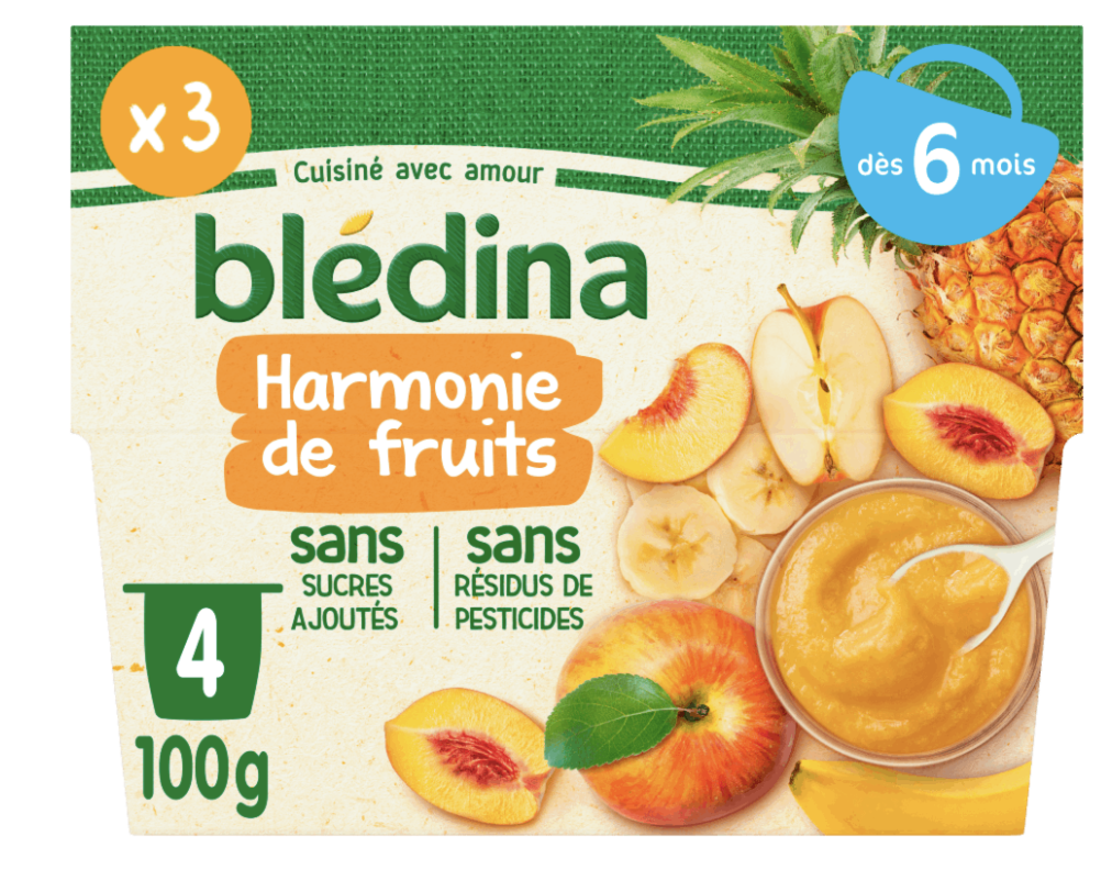 Bledina fruits