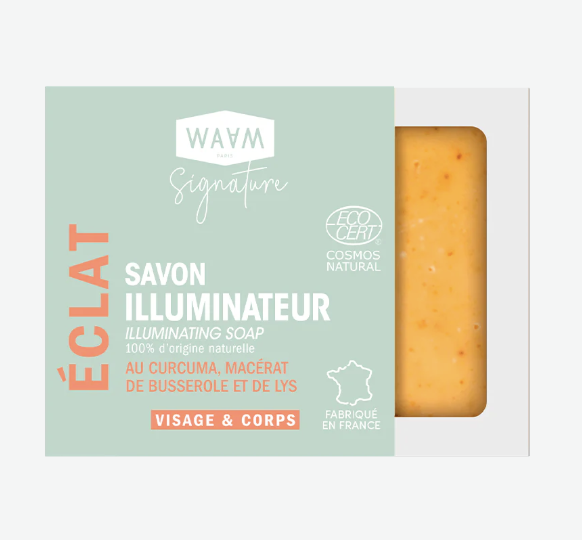 Savon illuminateur au Curcuma