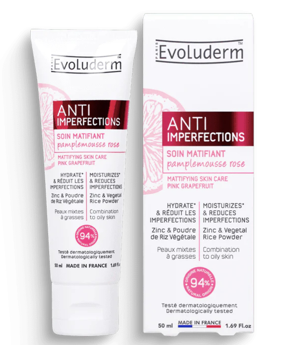 Evoluderm Soin Matifiant Anti-Imperfections