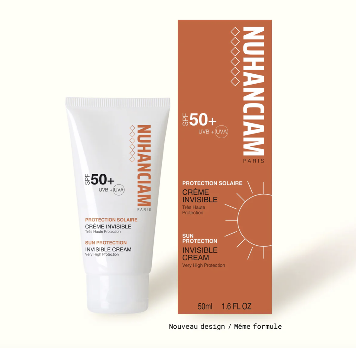 Nuhanciam Crème invisible SPF 50+
