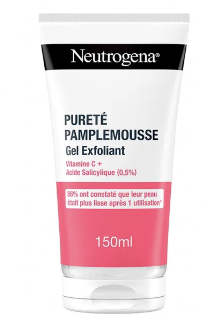 Neutrogena gel exfoliant pamplemousse
