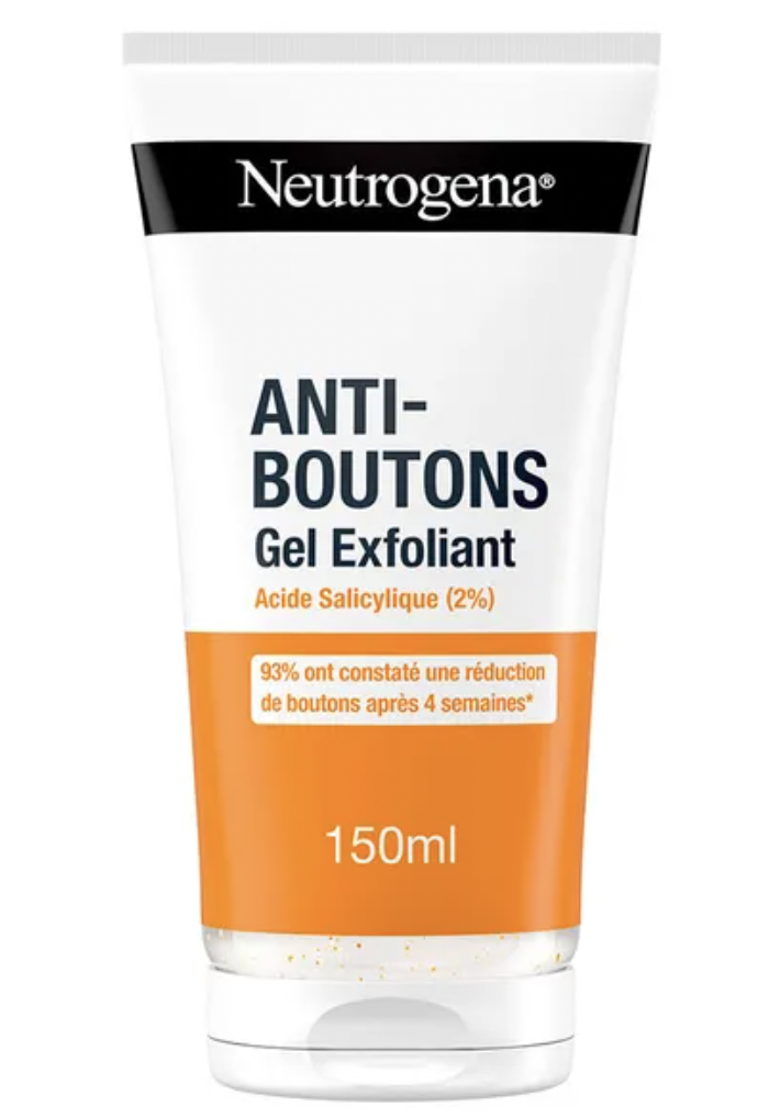 Neutrogena gel anti boutant exfoliant