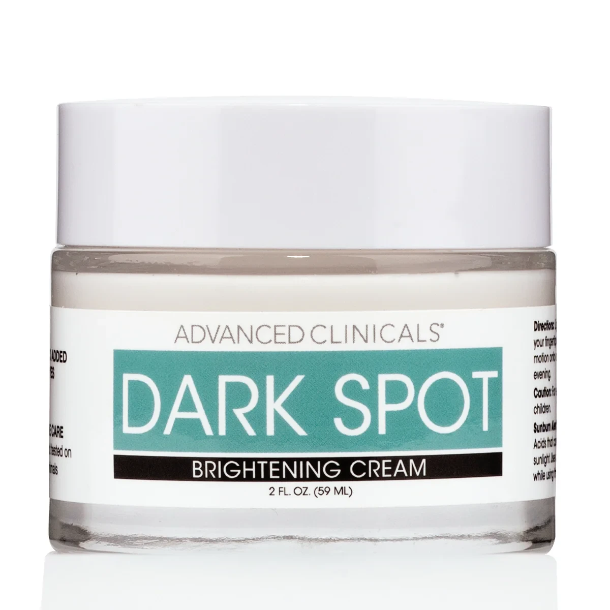 Crème éclaircissante pour le visage contre les taches brunes