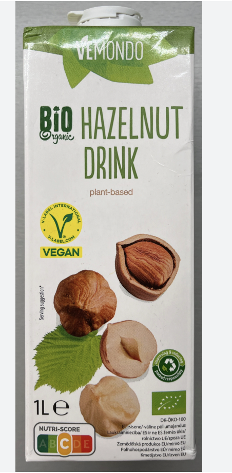 Lait de noisette